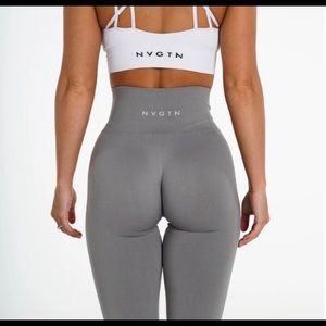 NVGTN Solid Grey Leggings
